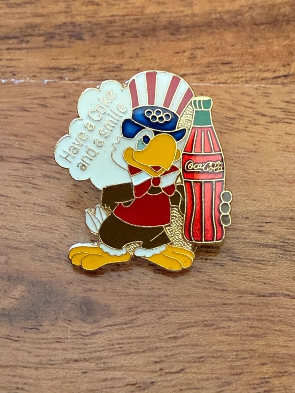 Vintage 1984 LA Olympics Sam Eagle Coca-Cola Pin Lot 1984 Sarajevo Winter Games